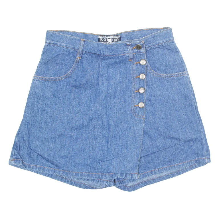 BOLERO Womens Denim Shorts Blue S W27