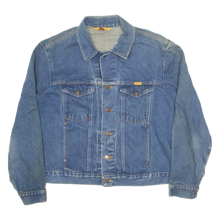RUSTLER Womens Denim Jacket Blue XL