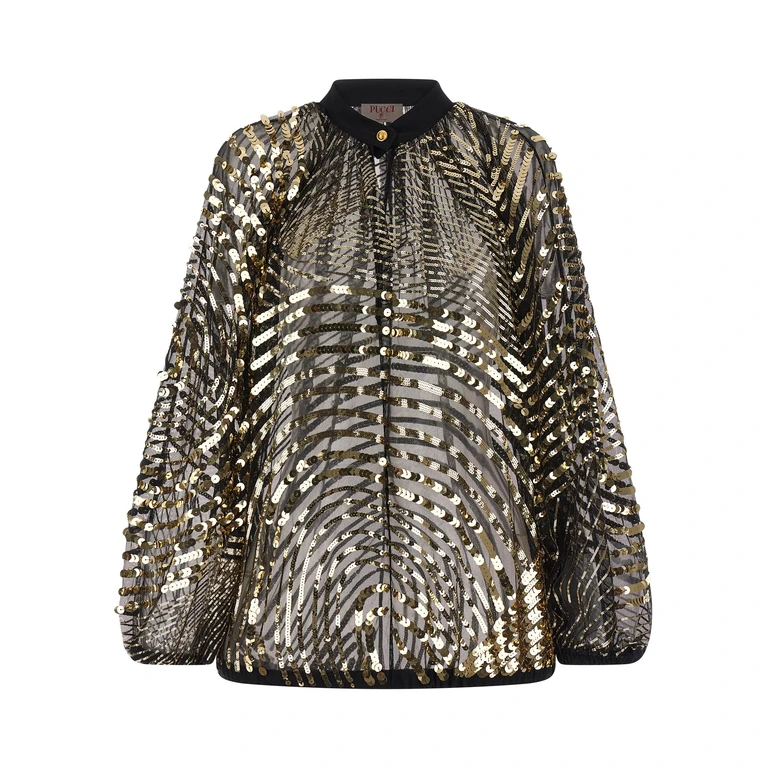 Black Polyamide Blouse - Women