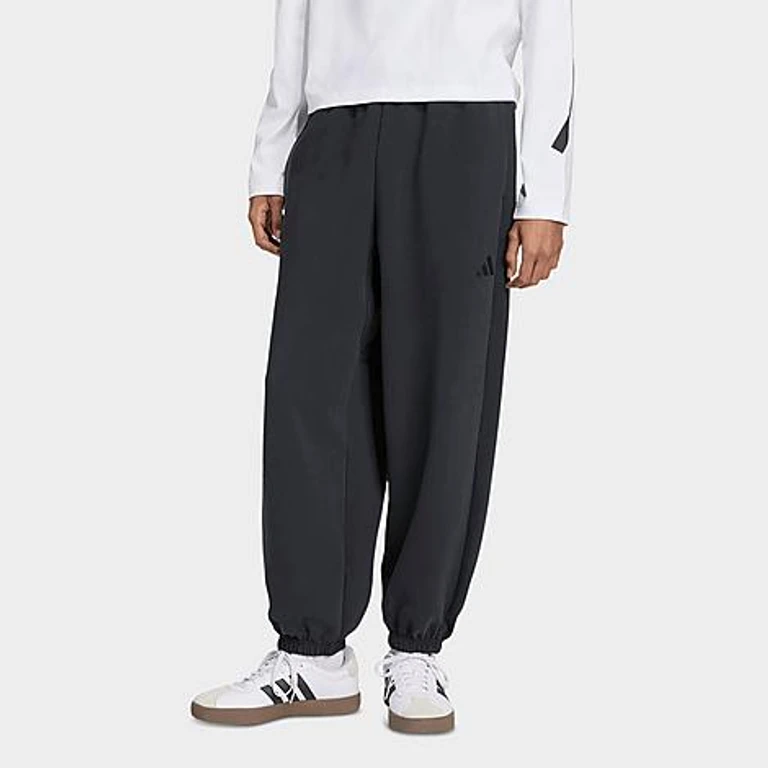 adidas Men's Soft Luxe French Terry Sweatpants in Black Size: XS