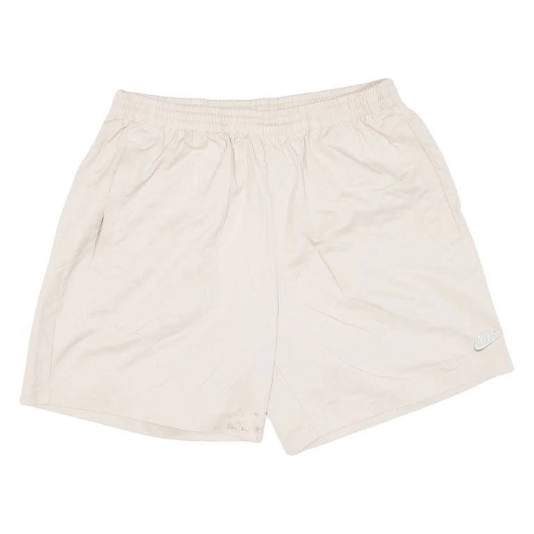 NIKE Mens Sports Shorts Beige Relaxed 2XL W34