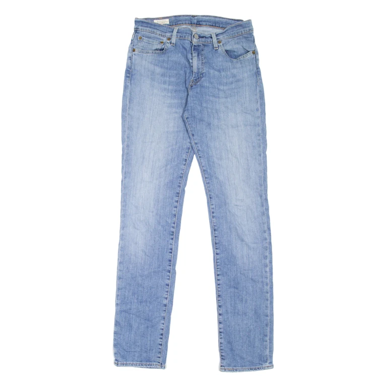 LEVI'S 511 BIG E Jeans Mens Blue Slim Straight Stone Wash W30 L34