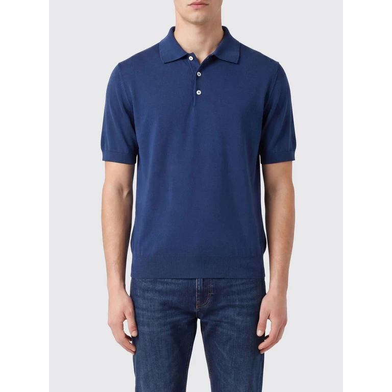BRUNELLO CUCINELLI Polo Shirt Men color Grey (M29800125COZ76)
