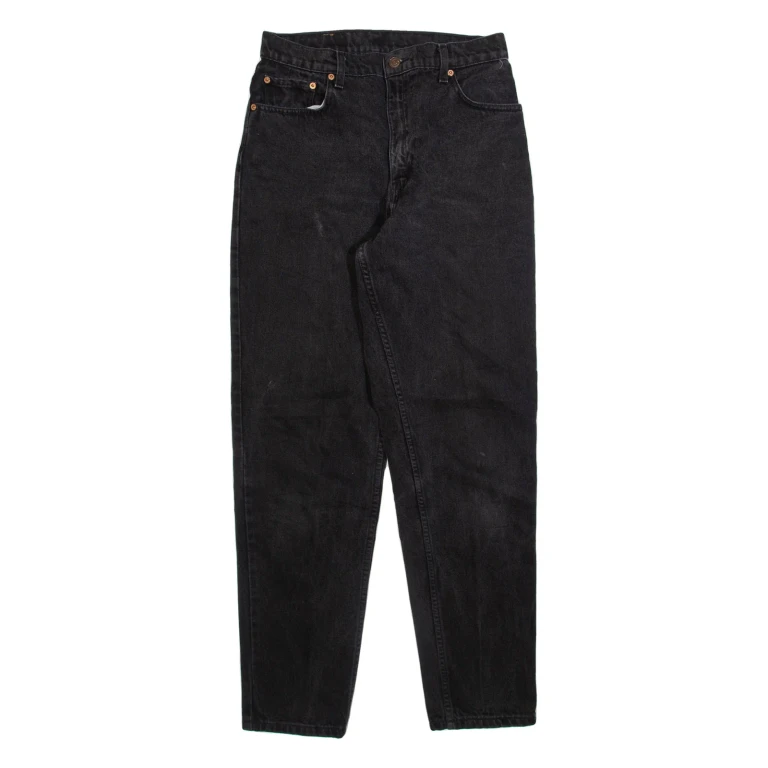 LEVI'S 551 Womens Jeans Grey Relaxed Tapered W30 L32