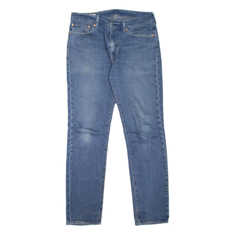 LEVI'S 511 BIG E Jeans Mens Blue Slim Straight W32 L32