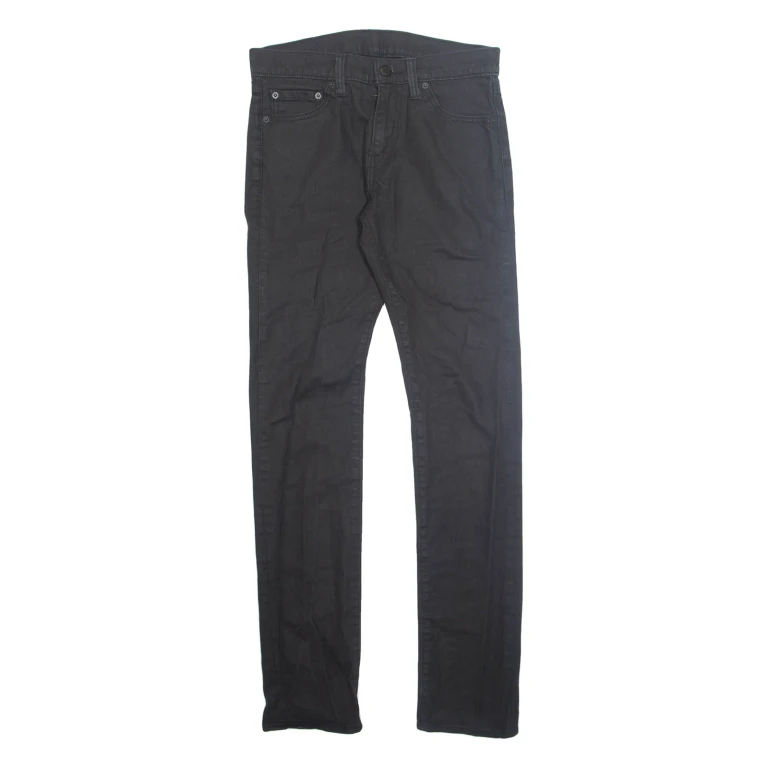 LEVI'S 510 Jeans Mens Black Slim Skinny W30 L34