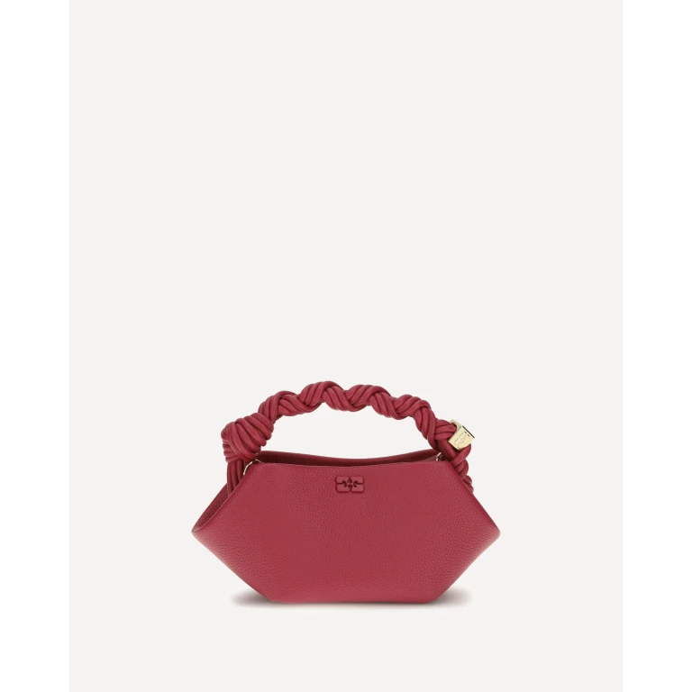 GANNI Bou Handbag in grained leather Female UNI