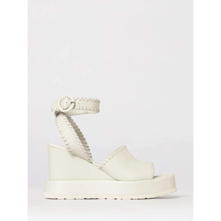 Heeled Sandal Woman color White (1004OFFWHITE)
