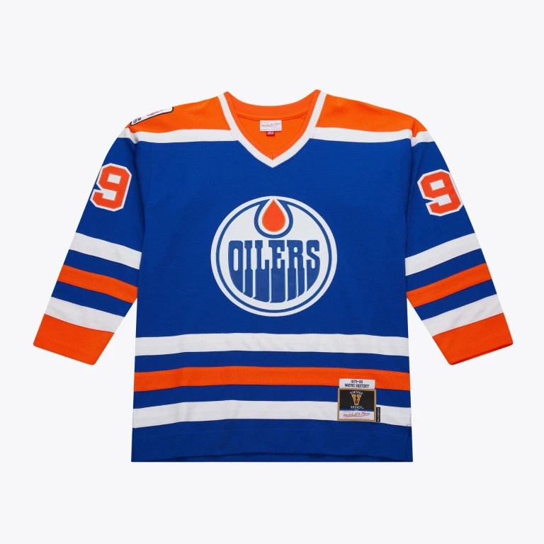Men's NHL Dark Jersey Oilers 1979 Wayne Gretzky Jerseys