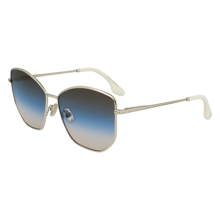 Victoria Beckham Gold Metal Sunglasses - Women