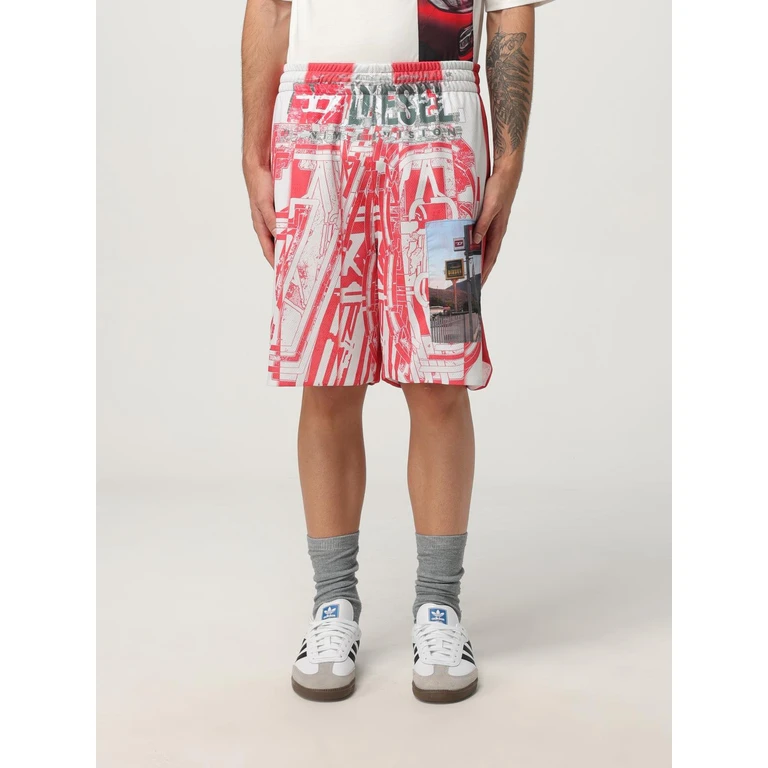 Shorts Men color Red (A195810LKCC42AA)