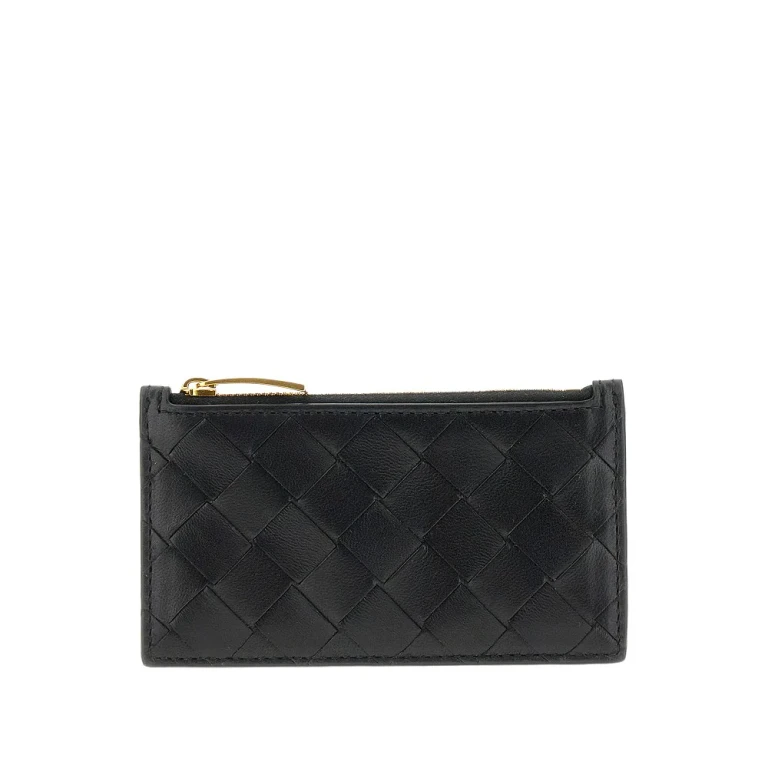 Tarjetero tipo sobre Bottega Veneta en piel napa Intrecciato