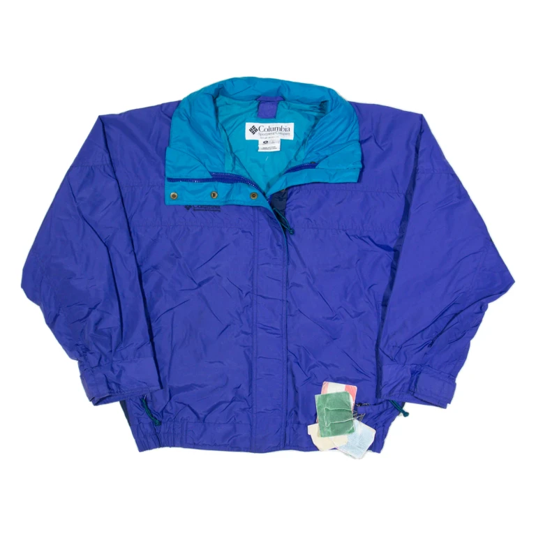 COLUMBIA Womens Jacket Blue 90s M