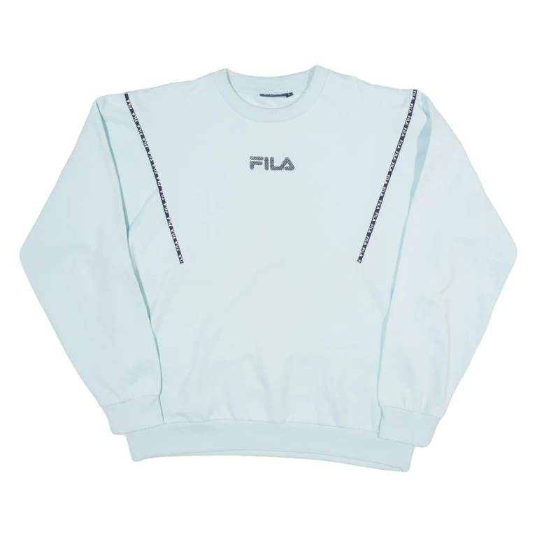 FILA Womens Sweatshirt Blue L