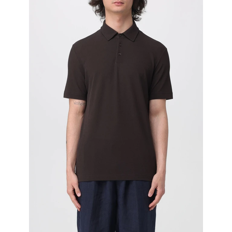 Polo Shirt Men color Brown (815169ZP370Z1495)