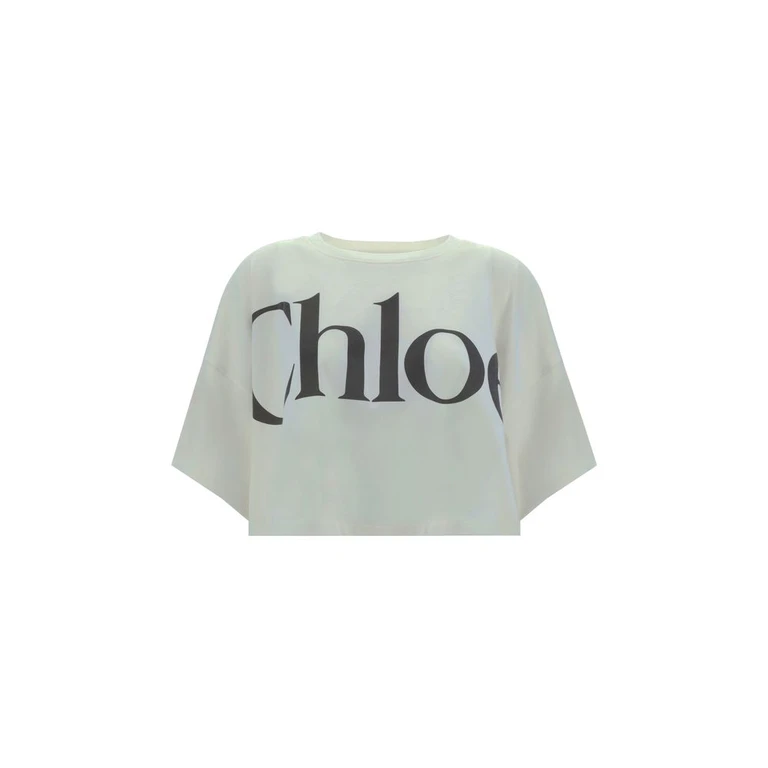 Chloé White Cotton T-Shirt - Women