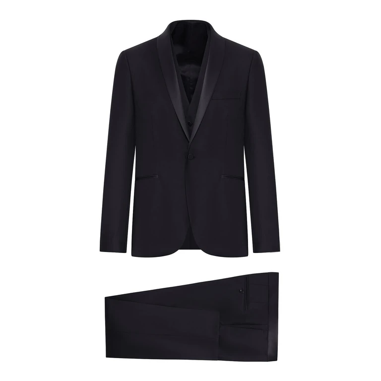 Costume De Cérémonie - Noir (SFBR18A01LIS070001UPER029N5712)