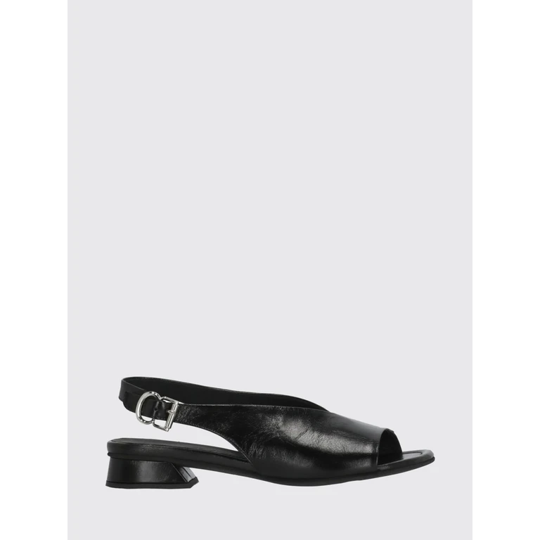 Heeled Sandal Woman color Black (10MM22CHRISTINNERO)
