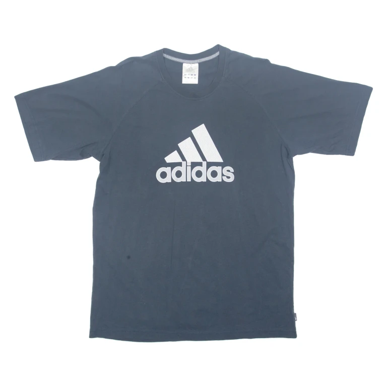 ADIDAS Mens T-Shirt Blue L (EE1-041124-5210)