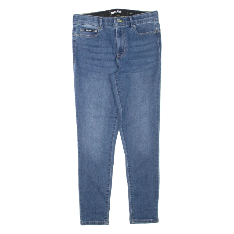 DKNY Womens Jeans Blue Regular Skinny W30 L29