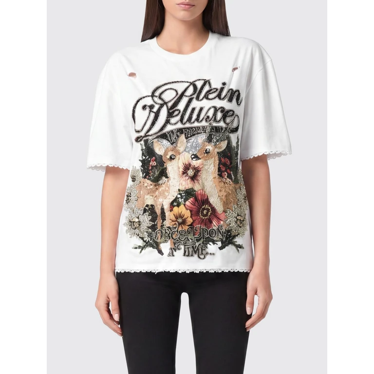 T-Shirt Woman color White (AAECWTK3822PTE004N01)