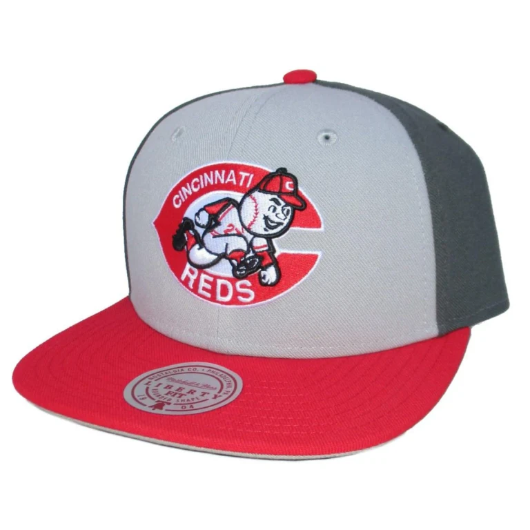 Men's MLB Triple Play Liberty Snapback Coop Reds Snapback Caps