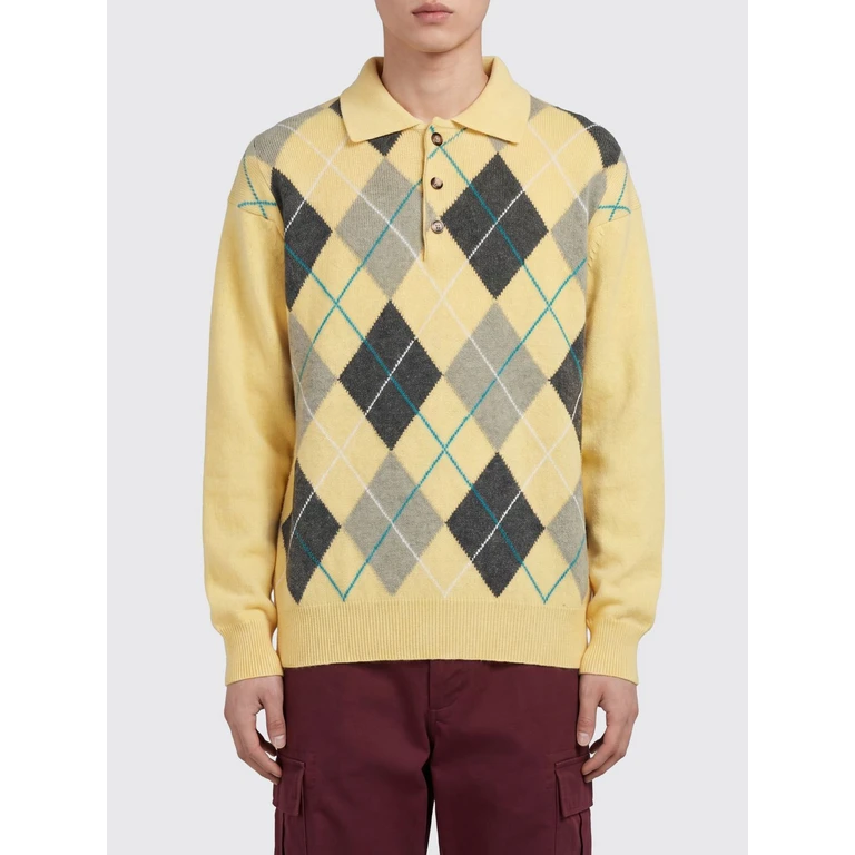 JW ANDERSON Polo Shirt Men color Yellow (KW1487YN0470226)