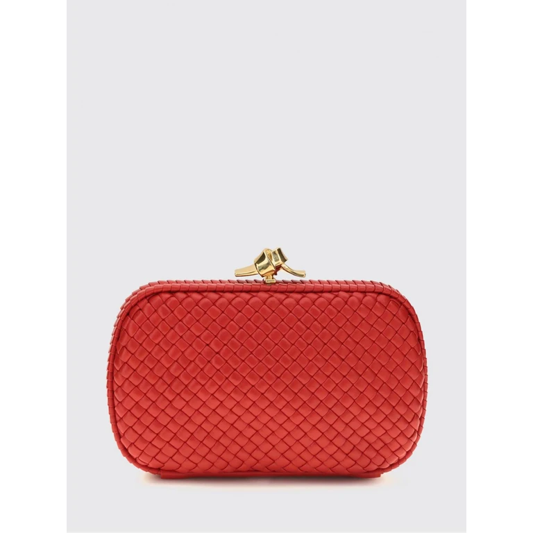 Soft Knot Clutch in Woven Leather (866062V2EZ06273)