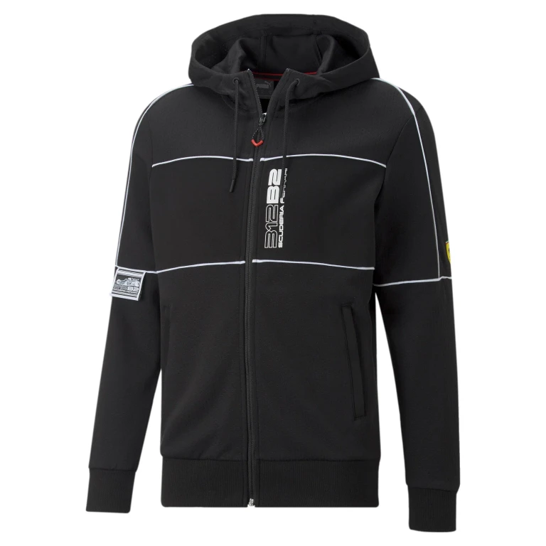 Men's Ferrari Race Hooded Sweat Jacket Jackets