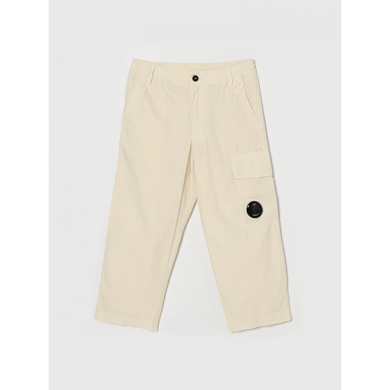 C. P. COMPANY Pants Kids color Ecru (CUP014LLC0510203)