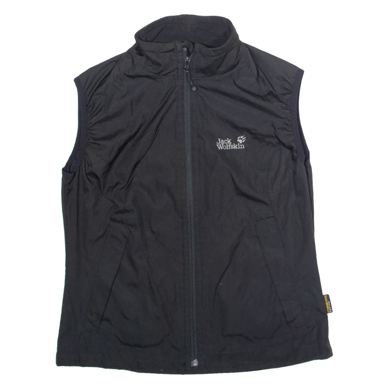 JACK WOLFSKIN Womens Gilet Black M