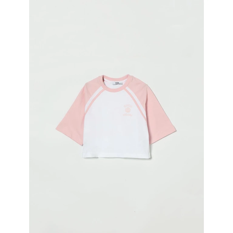 MSGM KIDS T-Shirt Kids color White (S6MSJGTH024001/78)