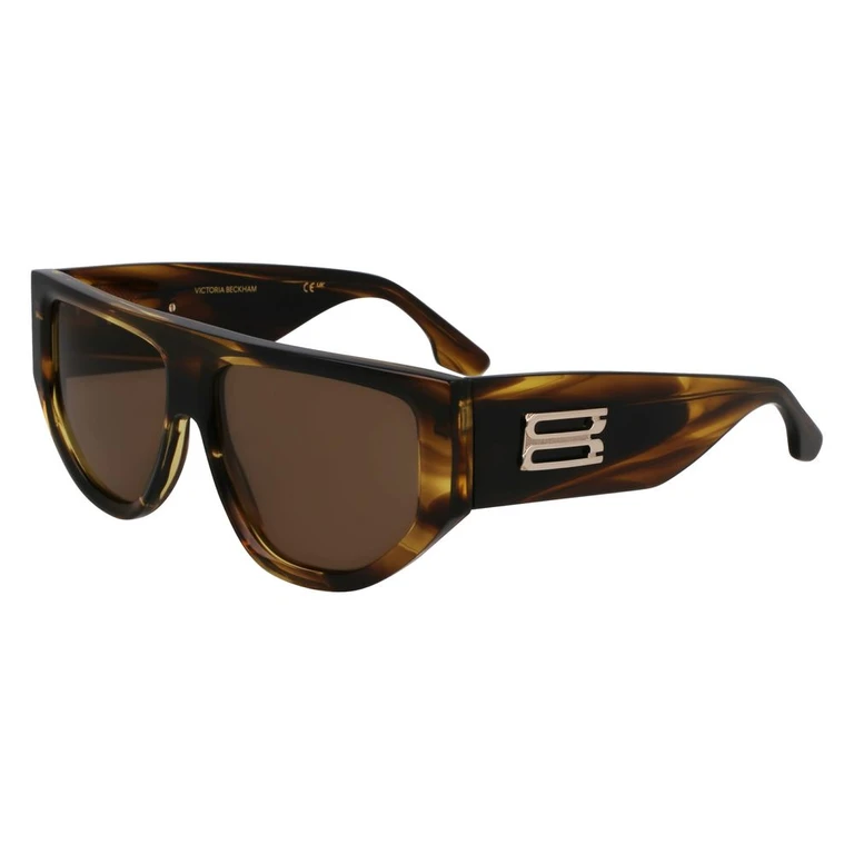 Victoria Beckham Brown Acetate Sunglasses - Women (VBVB676S5514318AC)