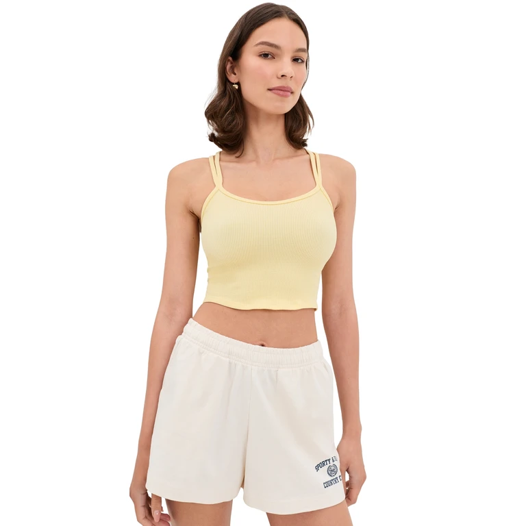 FP Movement Break A Sweat Free Throw Tank Sunlt Yellow XS/S