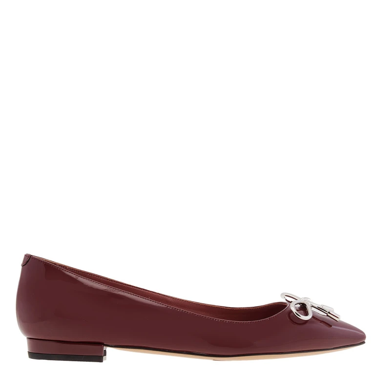 Bally Bovery-Bow Patent Leather Pumps