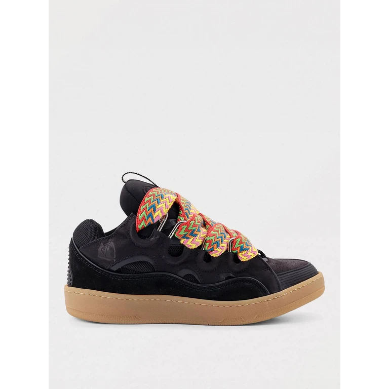 LANVIN Sneakers Men color Black (FUSKDK12DRA210)