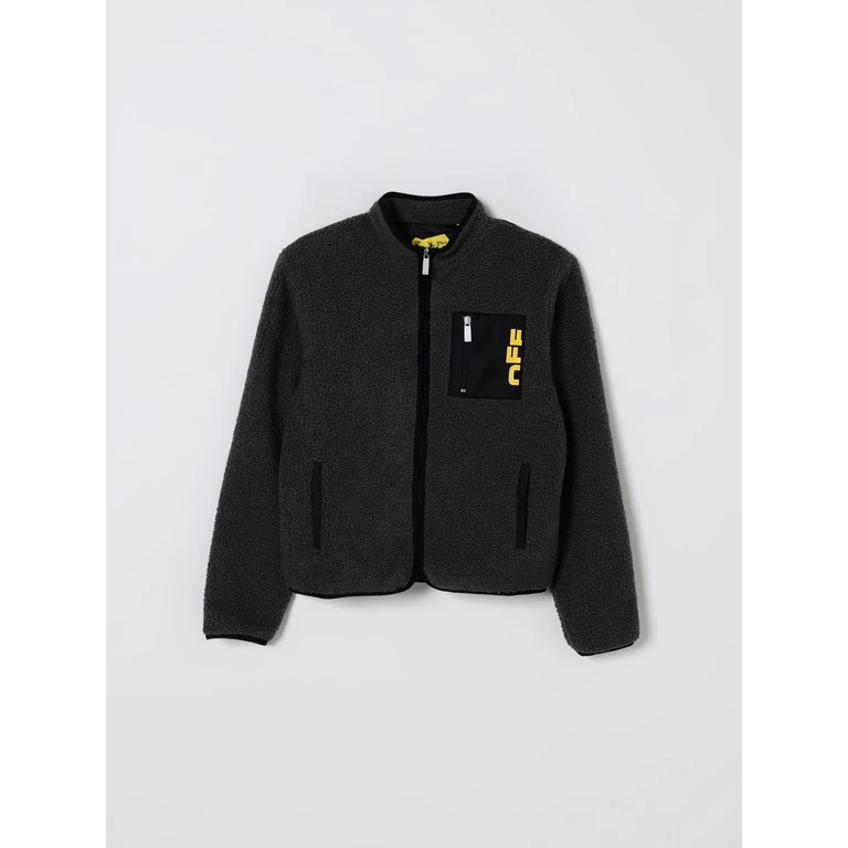 OFF-WHITE KIDS Jacket Kids color Grey (OBEA023F25FAB0010718)