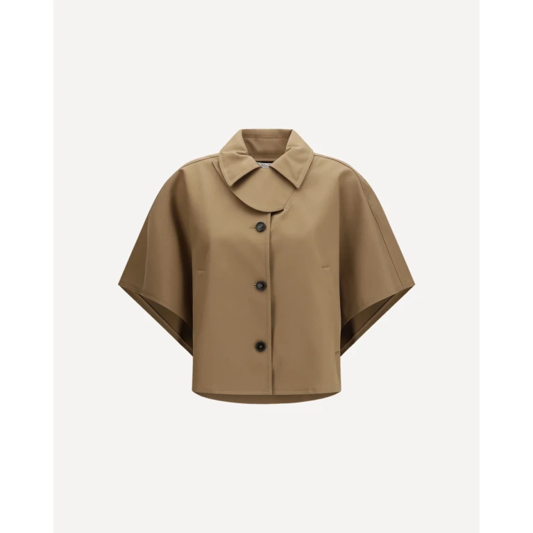MAX MARA Cotton Cape Female S-M