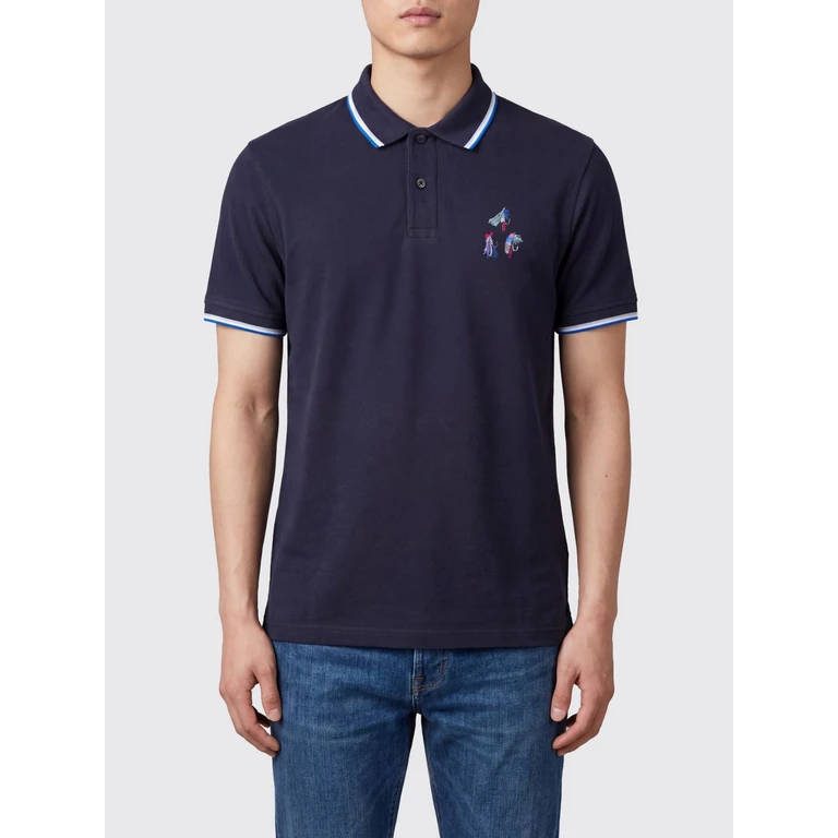 Polo Shirt Men color Blue (MML1555NY74)