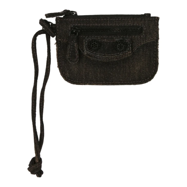 Le Cagole Washed Denim Coin Purse