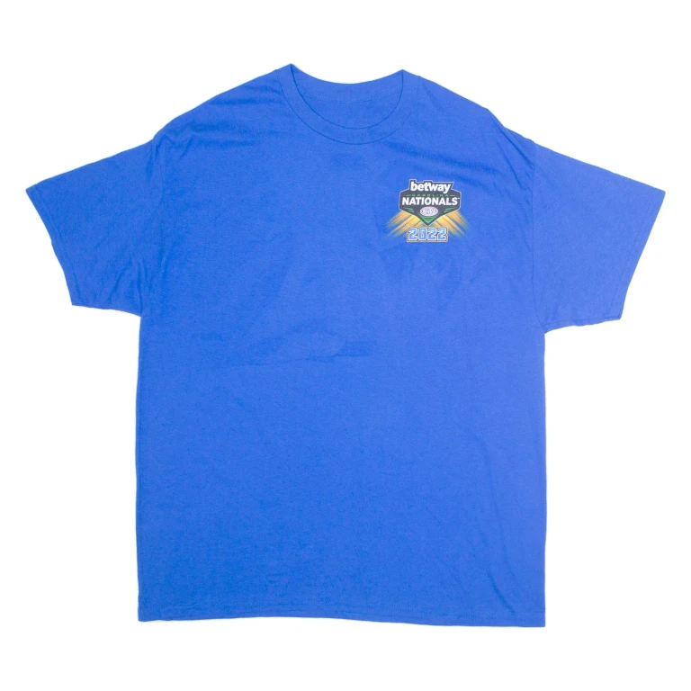 Betway Nationals Mens T-Shirt Blue USA XL