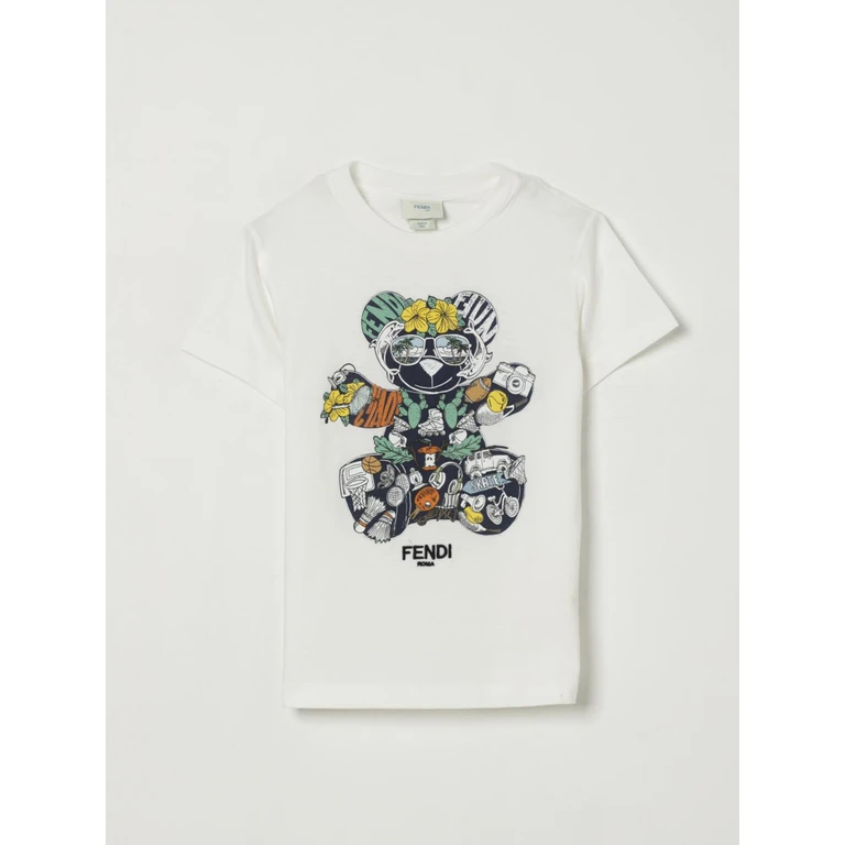 FENDI T-Shirt Kids color White (JMI4887AJF0TU9)
