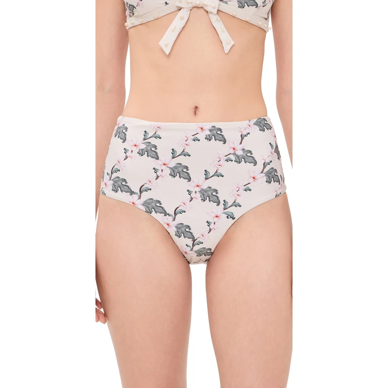 Agua by Agua Bendita Magenta Anhelo Bikini Bottoms Multicolor L