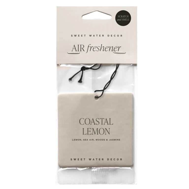 Coastal Lemon Hanging Air Freshener