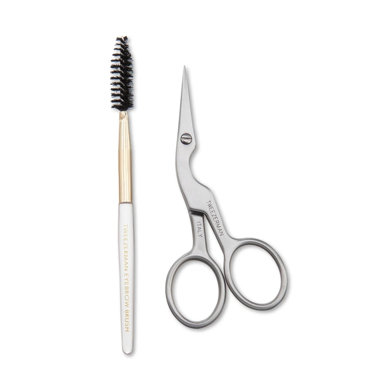 Tweezerman Brow Shaping Scissors and Brush No Color One Size