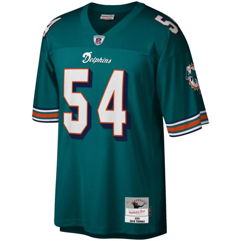 Men's NFL Legacy Jersey Dolphins 2006 Zach Thomas Jerseys