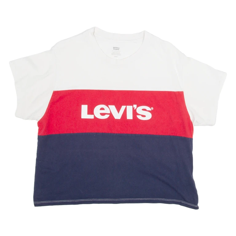 LEVI'S Womens T-Shirt White M