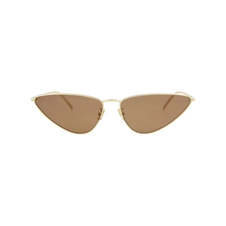 Cat Eye-Frame Metal Sunglasses