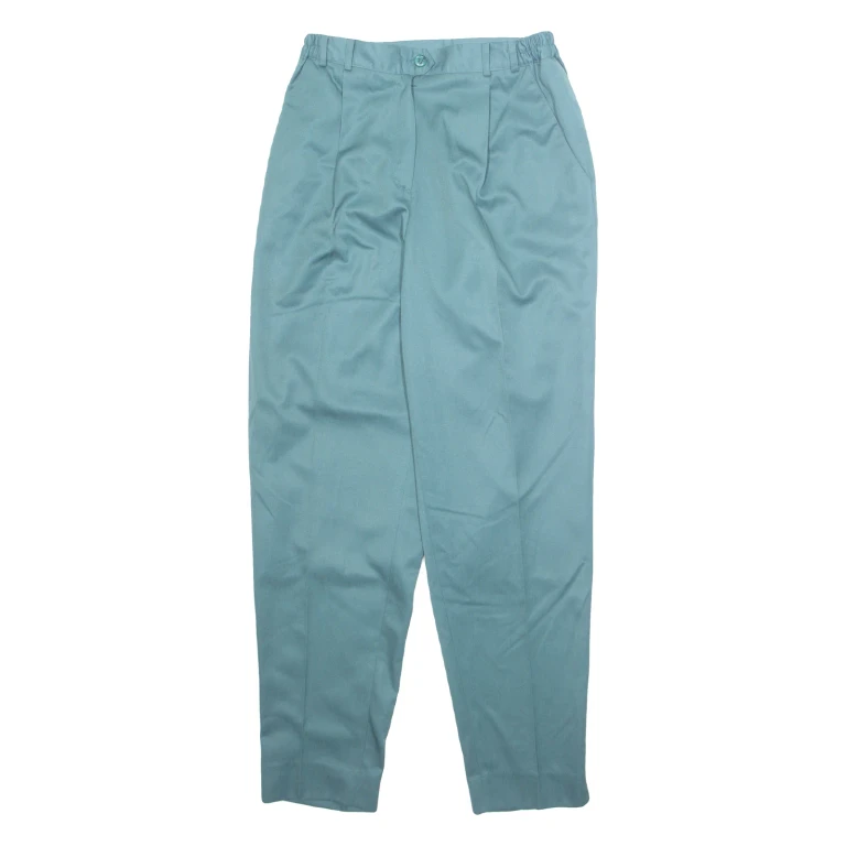 Womens Trousers Blue Regular Straight W26 L29
