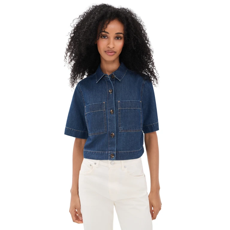 Spruce Button Down Shirt Starry Night 0